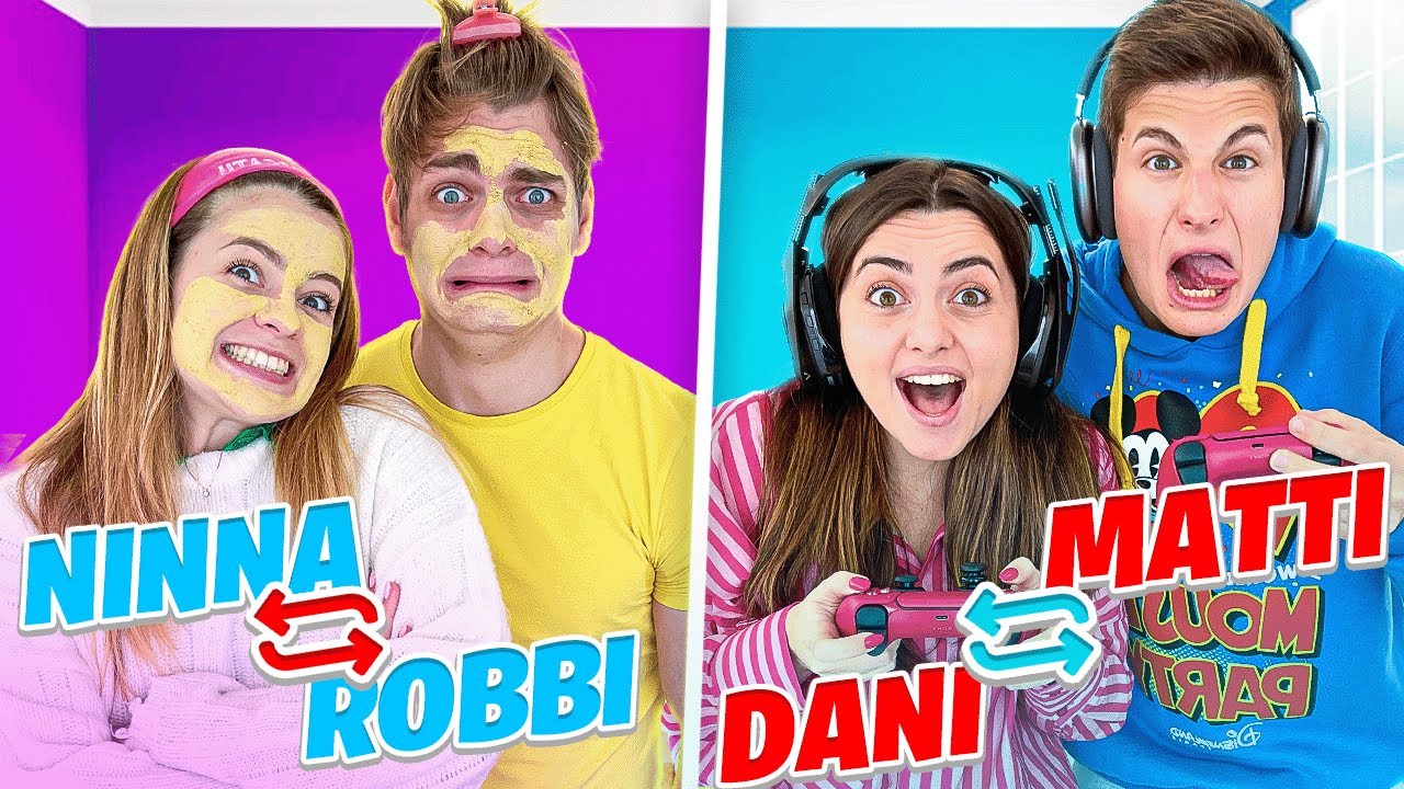 IMITIAMO I NOSTRI AMICI  NINNA E MATTI 🙈 PER 24 ORE NELLA VITA REALE!