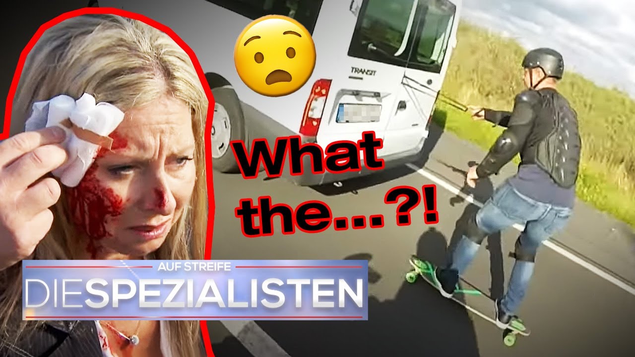 Skate 'n' Surf 🛹 Waghalsige MUTPROBE auf Autobahn sorgt für Entsetzen | Die Spezialisten | SAT.1