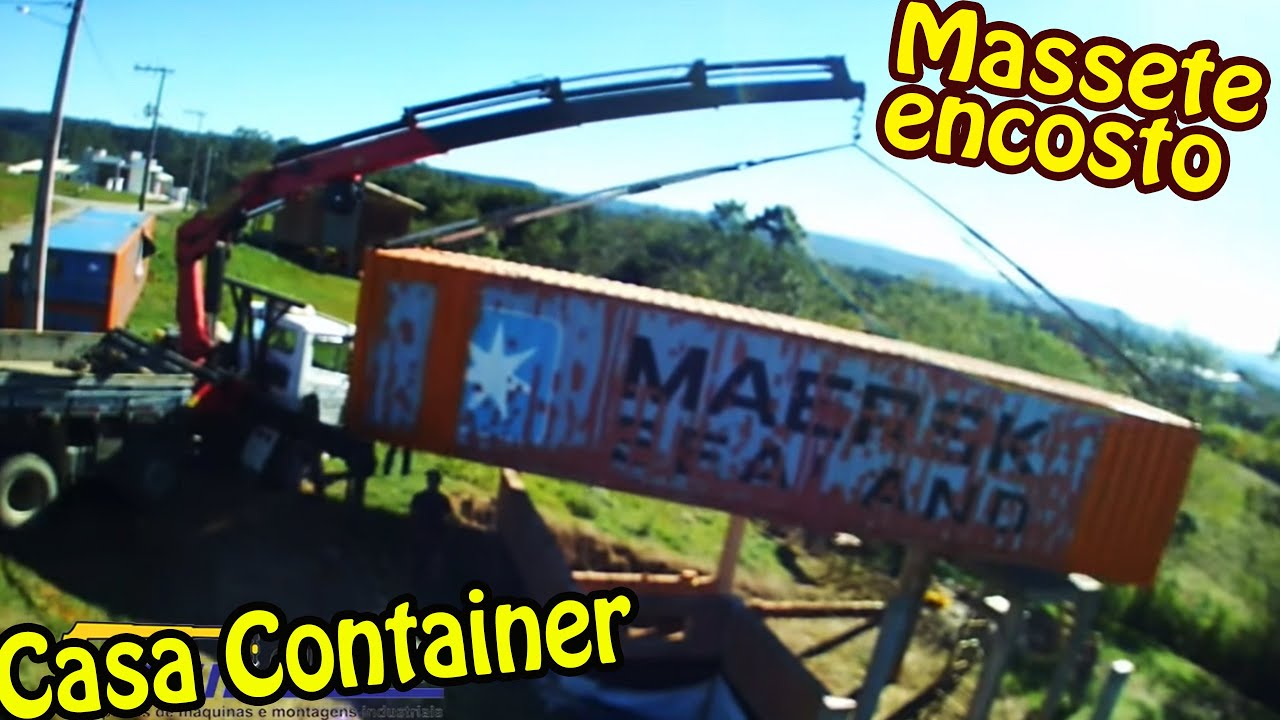 Casa Container 3 - Massete, Como Unir melhor dois contêineres em paralelos (pt.3)