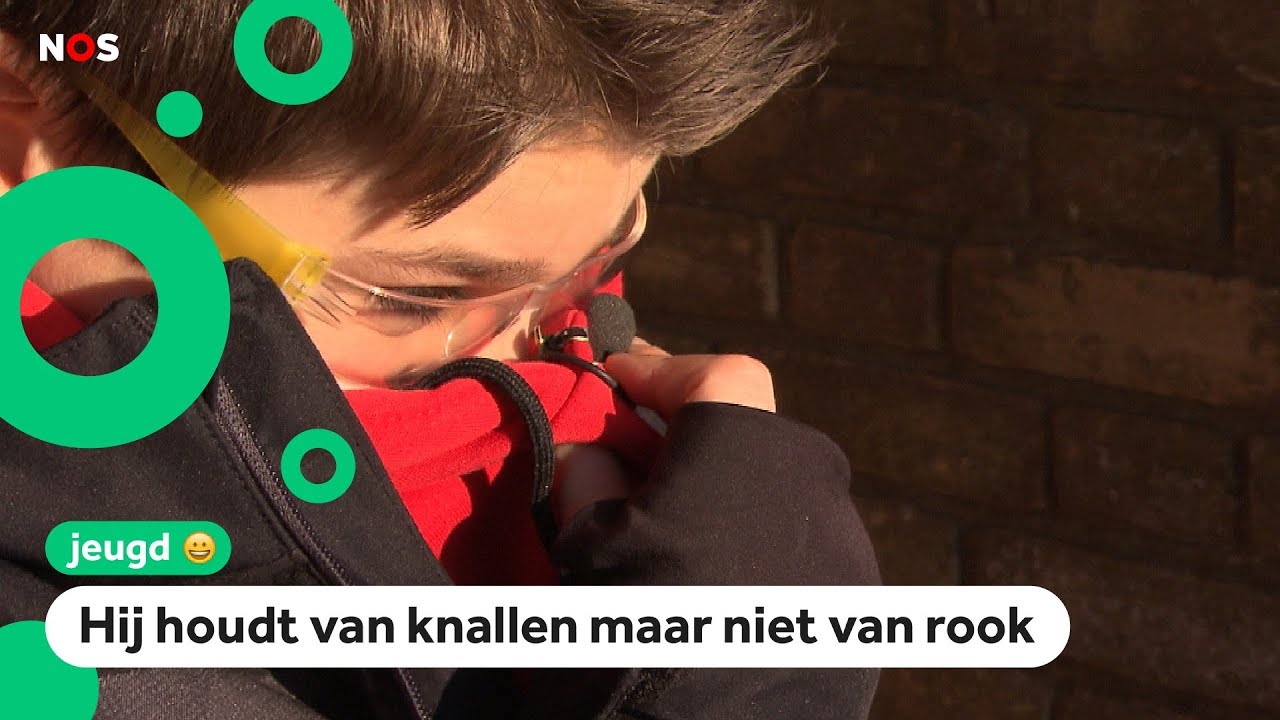 Sven heeft astma en moeite met ademhalen door vuurwerk