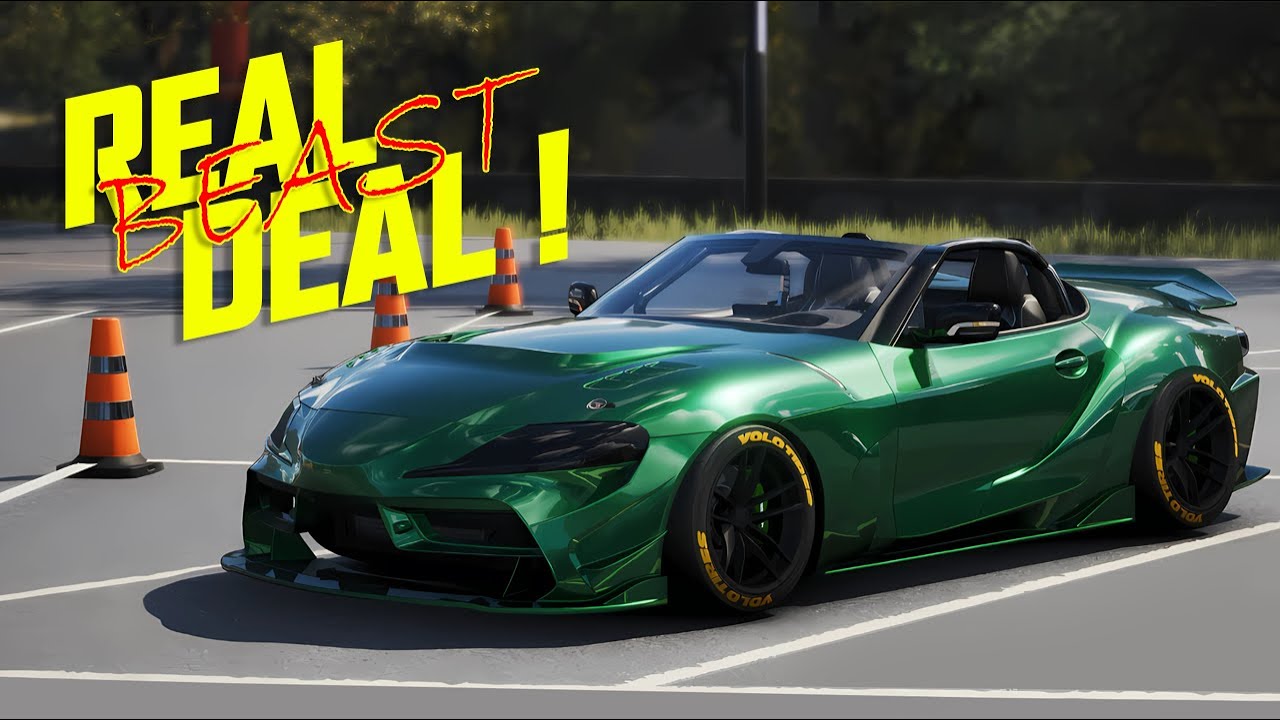 Insane Supra MK5 Spider Reveal – Rare One-Off Supercar! CarX Street gameplay 