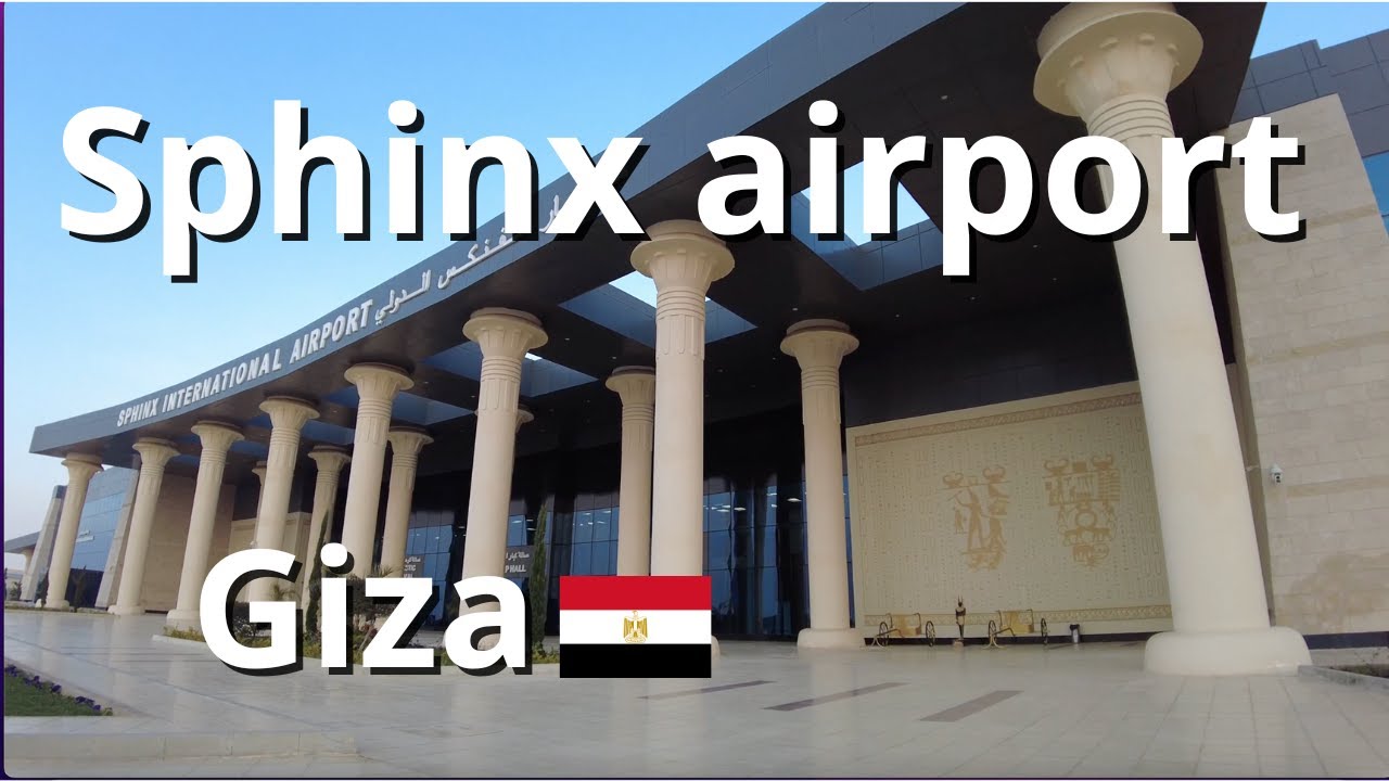 CAIRO SPHINX AIRPORT (Giza) Virtual Tour | Egypt's NEWEST Airport Full Walkthrough (4K)