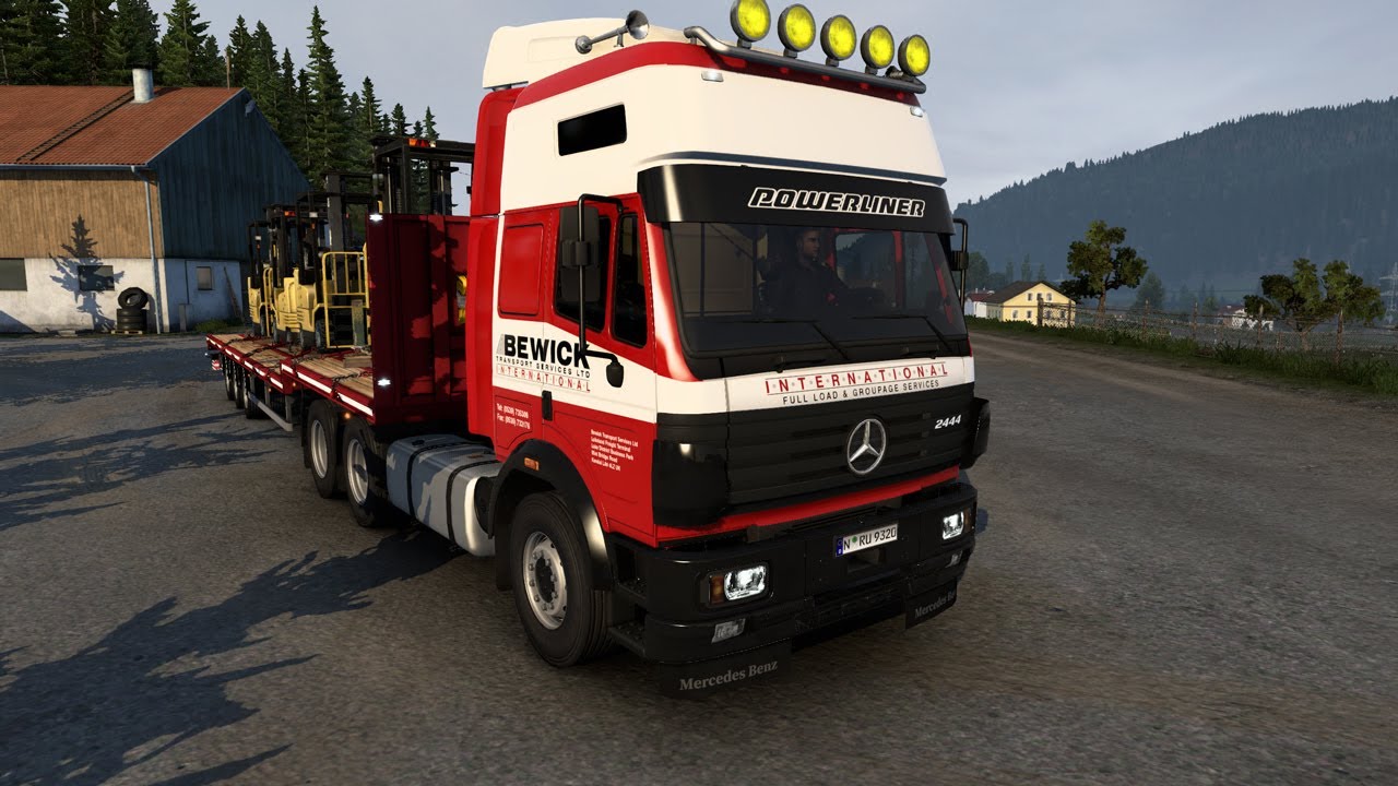Euro Truck Simulator 2 | ETS2 1.48 | Mercedes-Benz SK