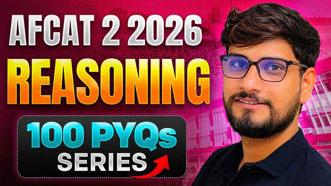 AFCAT 2 2026 LIVE | 100 Expected PYQs Marathon 🔥 | Complete Reasoning Session | DW Offline Academy
