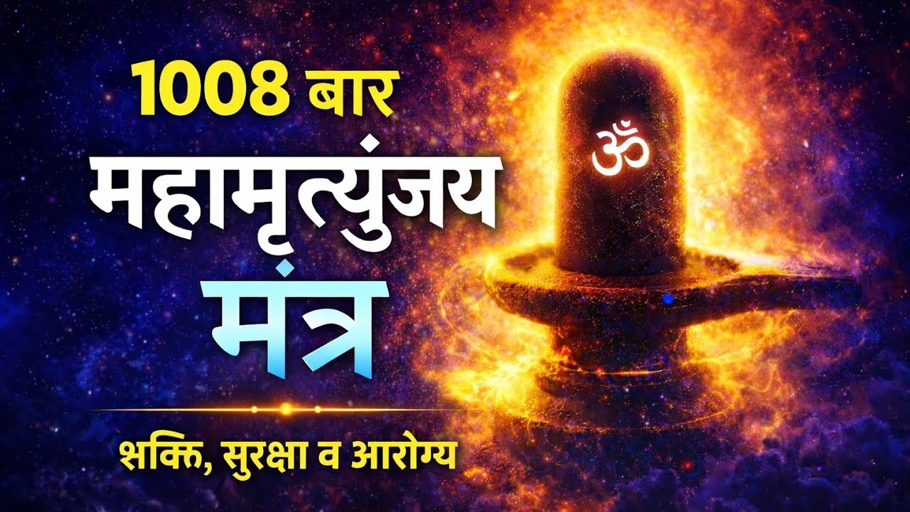 1008 Mahamrityunjay Mantra Jaap | Powerful Healing Chant | Shiv Mantra for Protection #mahadev 