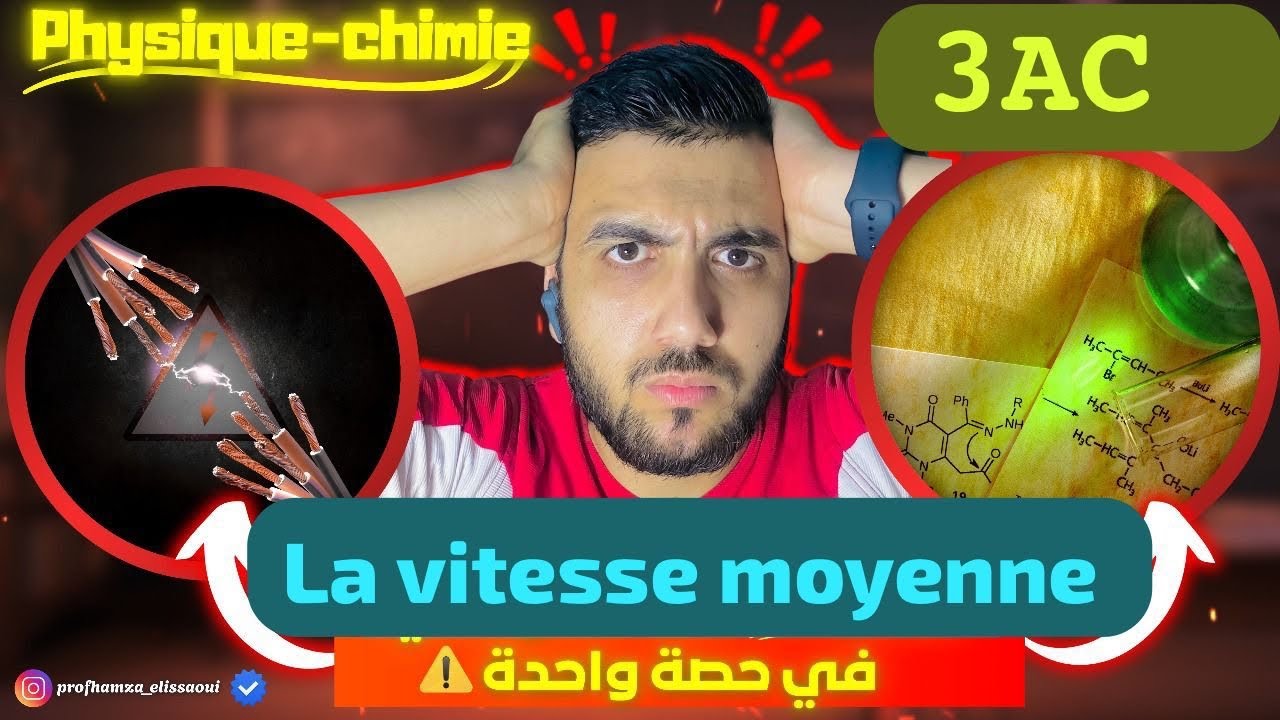 La vitesse moyenne السرعة المتوسطة جميع الأسئلة المتوقعة في الجهوي كلشي بارطاجي