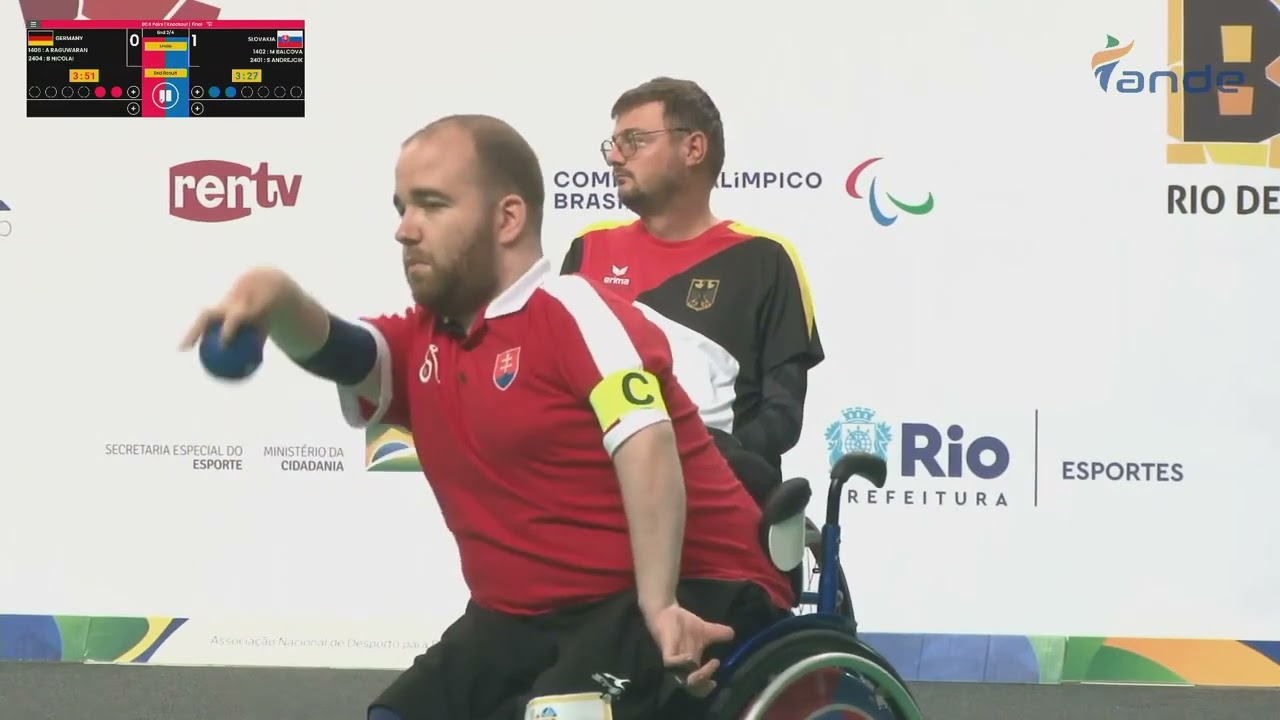 Rio de Janeiro World Boccia Cup 02.05.2022.  – Final - GERMANY vs. SLOVAKIA (BC4)