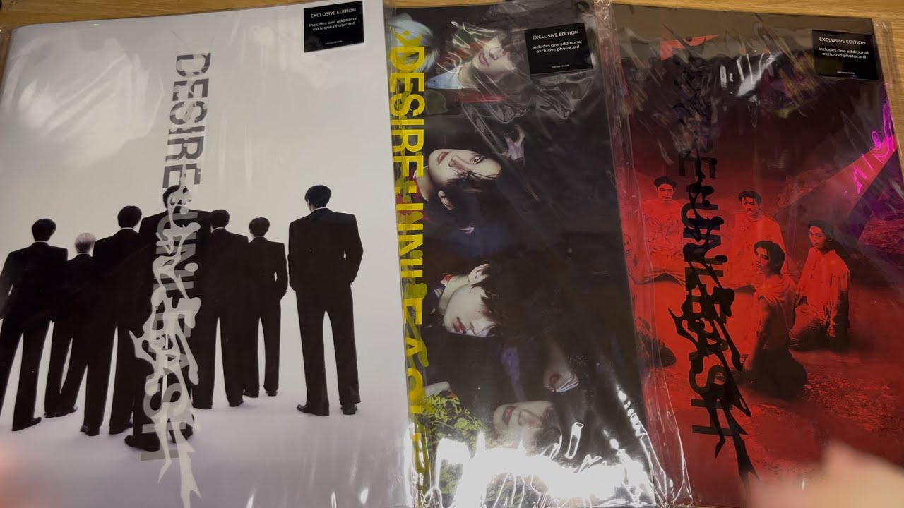♡ Enhypen ~ Desire:Unleash Album Unboxing ♡ MAKE, YOU, & MINE ver. ~ HMV Exclusive ♡