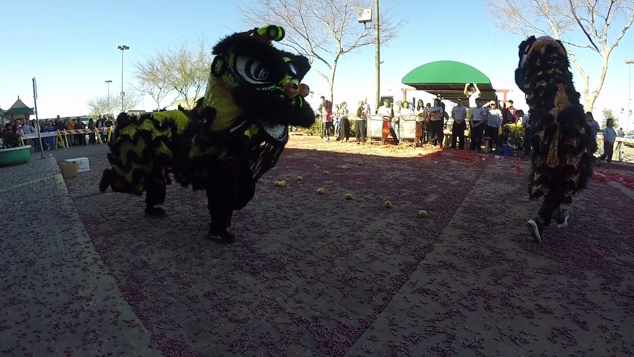 Lion Dance at HK 4 City Mall 2017 SHOW