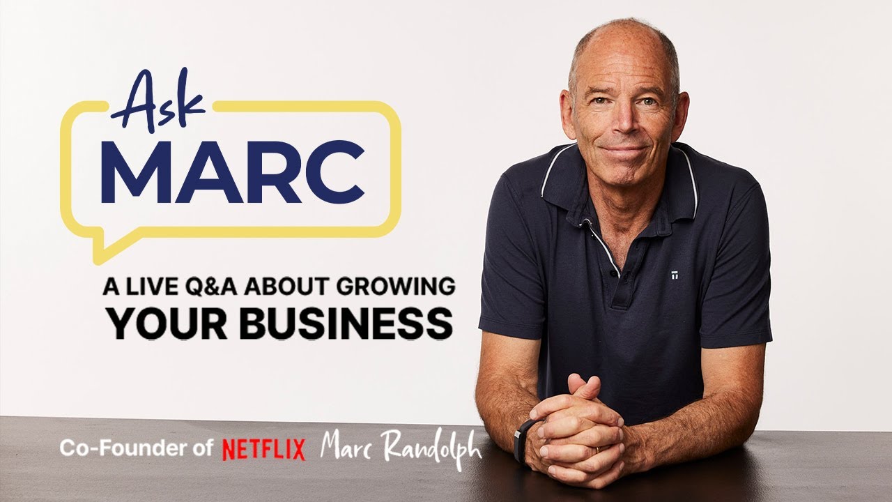 Ask Marc Randolph (Co-Founder of Netflix) - Live Q&A January