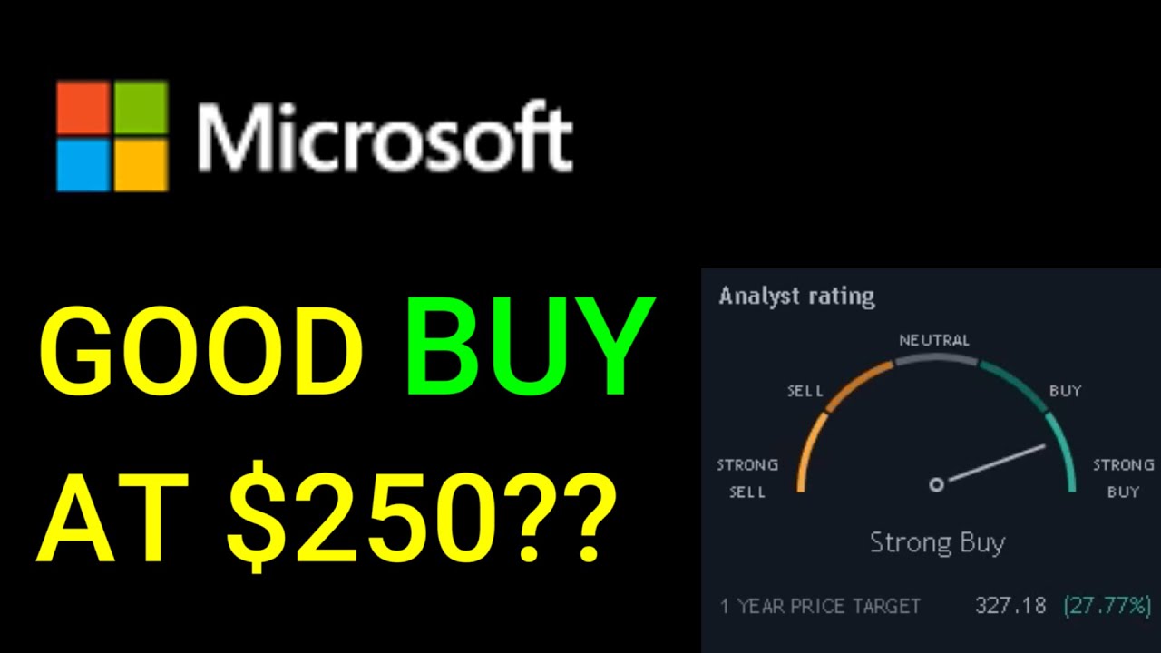 MICROSOFT STOCK ANALYSIS | MSFT STOCK | BUY? [SEPT 2022]