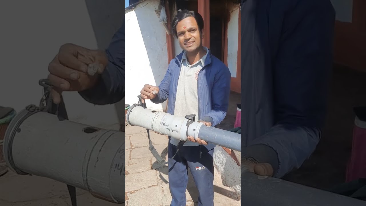 monkey gun #homemade #nepal kaski pokhara#shiba raj  baral