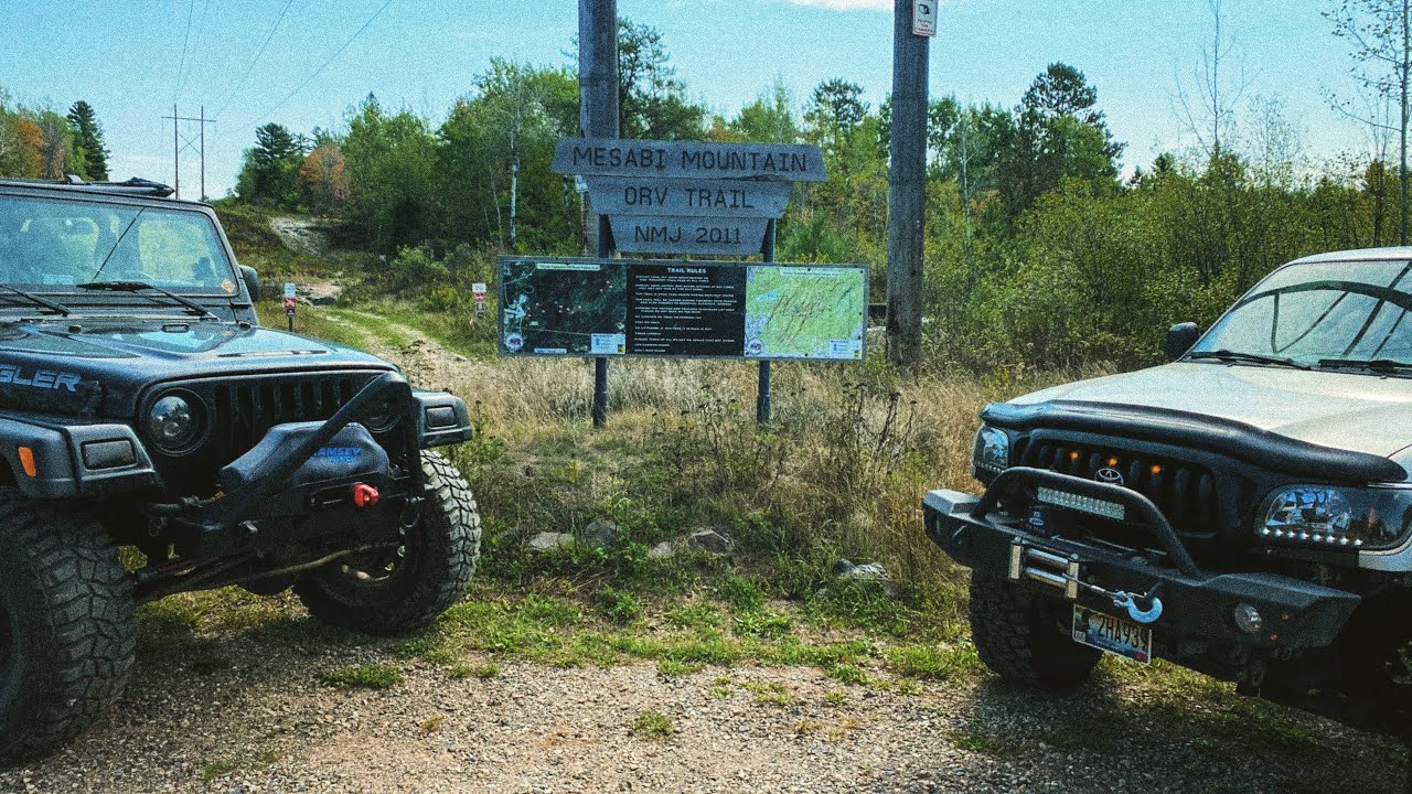 Jeep VS Toyota : Mesabi Mountain Trail