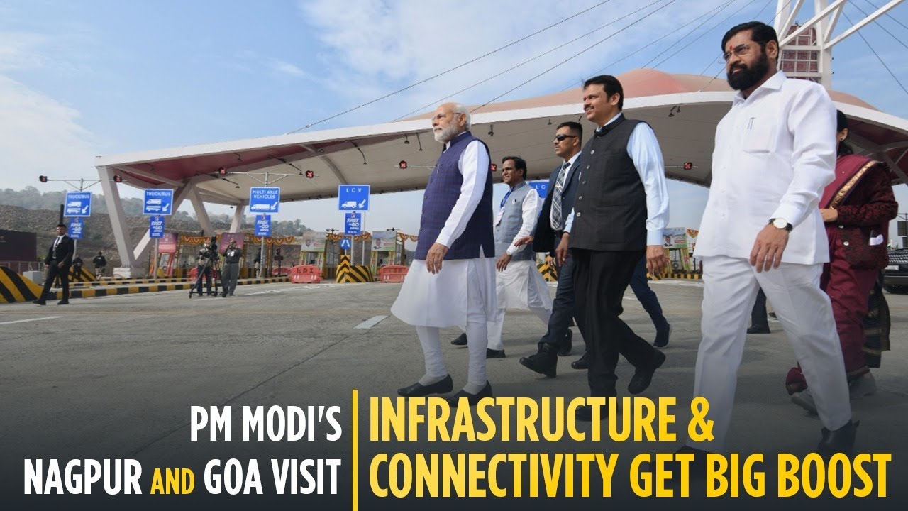 PM Modi's Nagpur and Goa visit | Infrastructure & connectivity get big boost