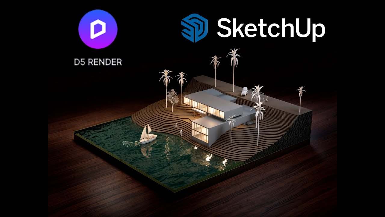 Render Maqueta en D5 render 2.7
