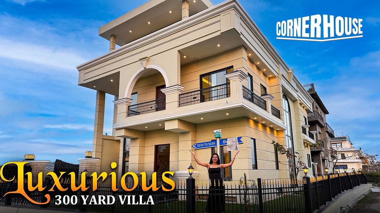 Inside a 7 BHK House With Basement Design | Corner & Park Facing Villa Sale in Mohali Aerocity