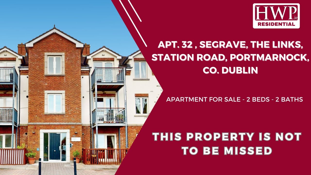 Apartment for Sale in Dublin - 32 Seagrave, The Links, Portmarnock, Dublin