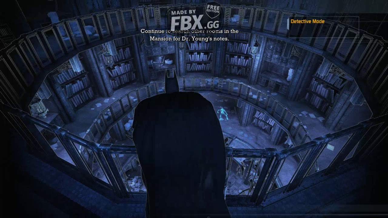 BATMAN ARKHAM ASYLUM Part 16 LOCATE DR YOUNGS RESEARCH NOTES