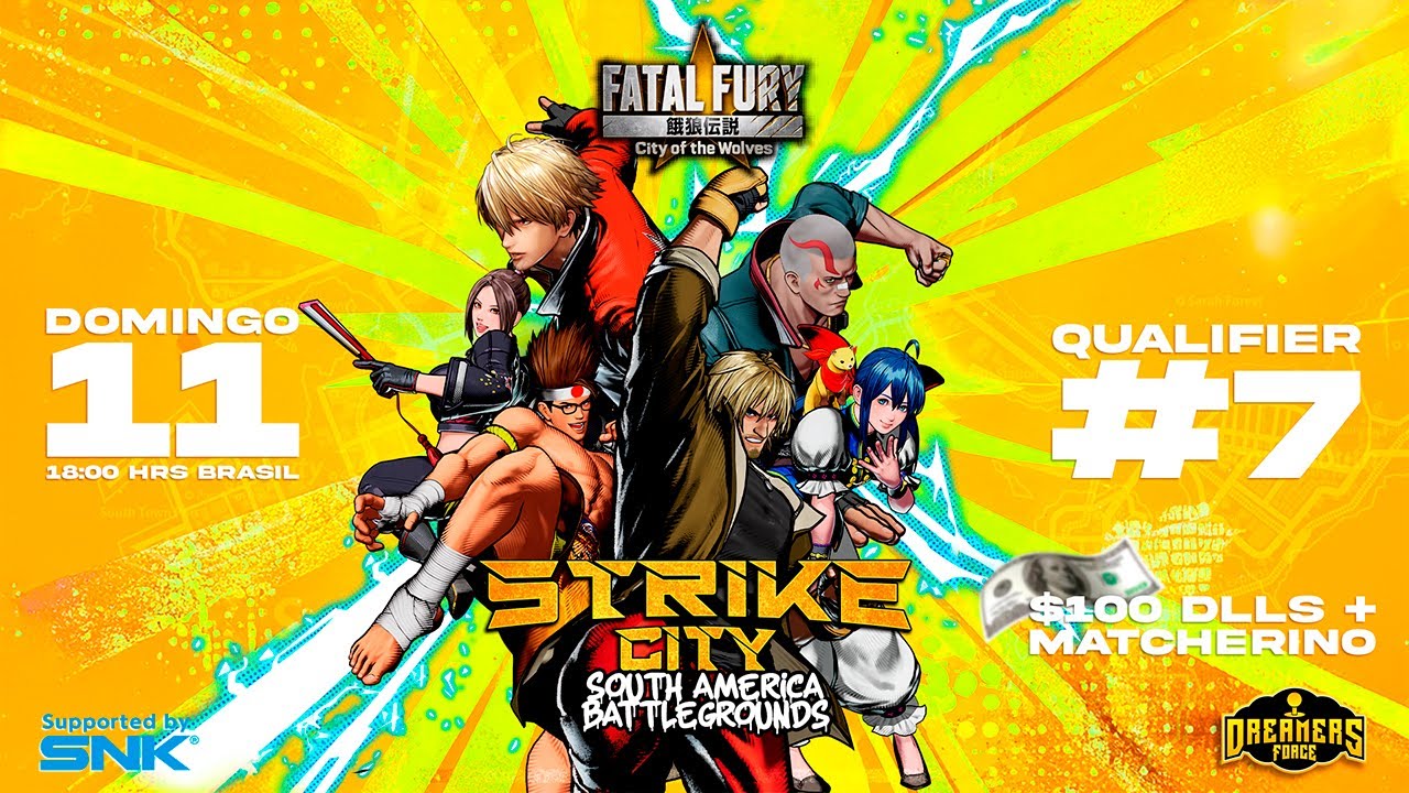 #FFCotW STRIKE CITY South America & North America weekly tournament 🐺  SNK Supported $100