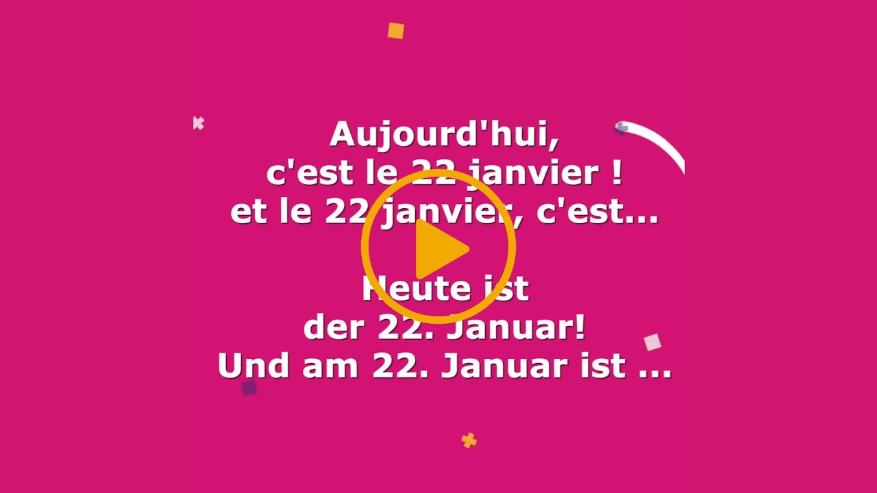 Journée franco-allemande 2021 | Deutsch-Französischer Tag 2021