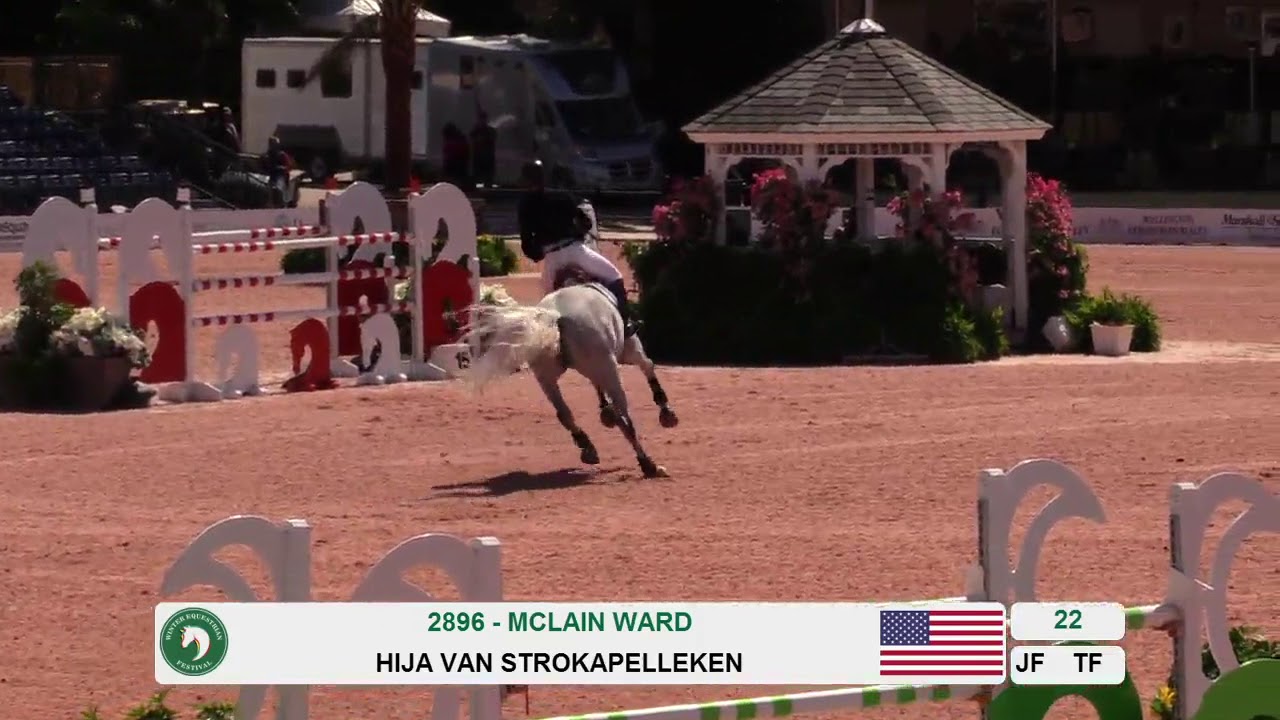 McLain Ward and Hija Van Strokapelleken – $132,000 WEF Challenge Cup Round IX CSI5*