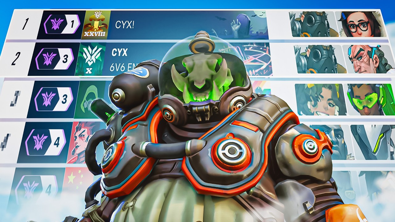 POV: You're the RANK 1 Roadhog Player!! | Overwatch 2