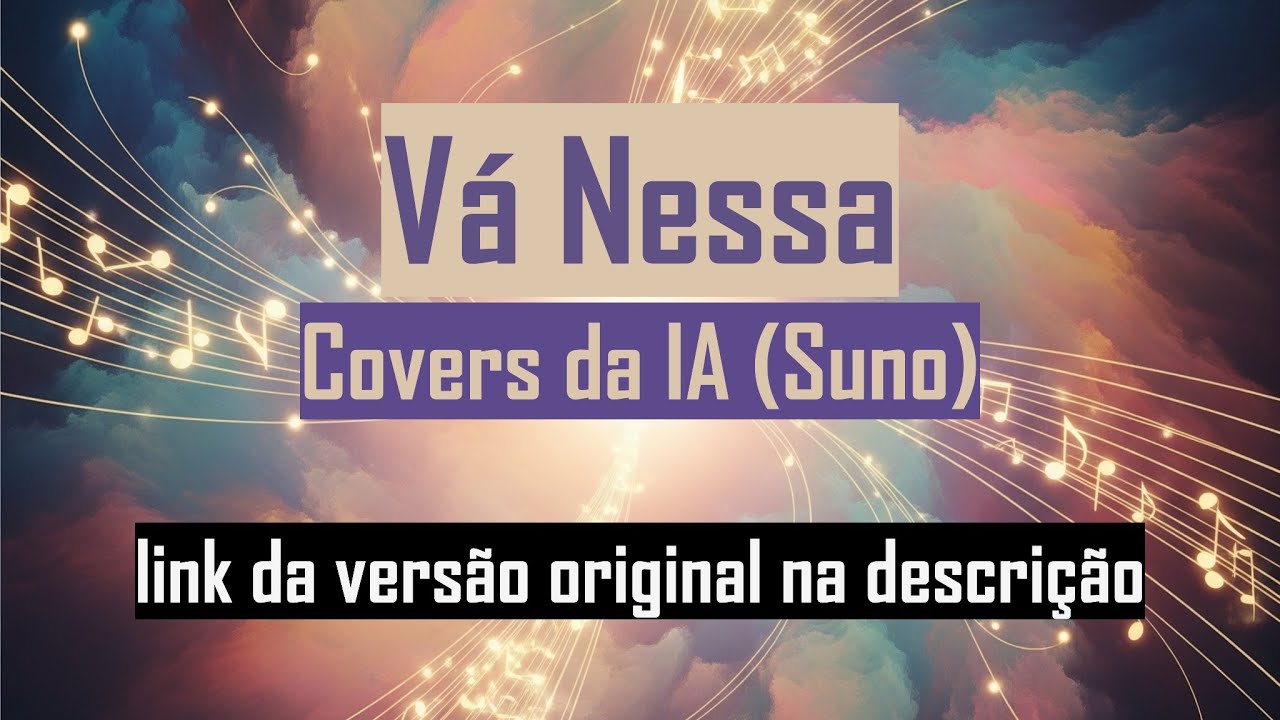 Vá Nessa: 2 Covers da IA Suno 🤖🎶