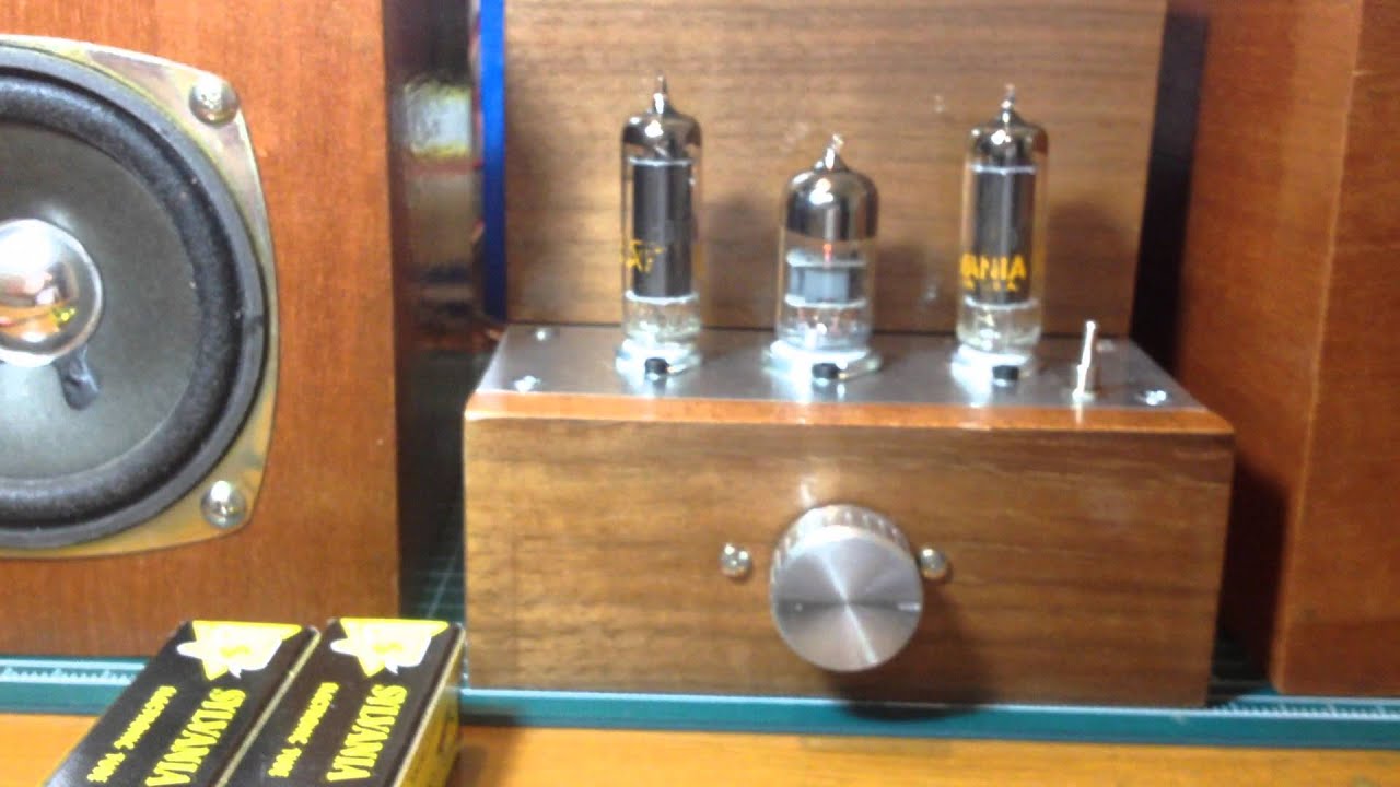 5AQ5(6AQ5 4.7V heater) Single Ended Tube Amplifier