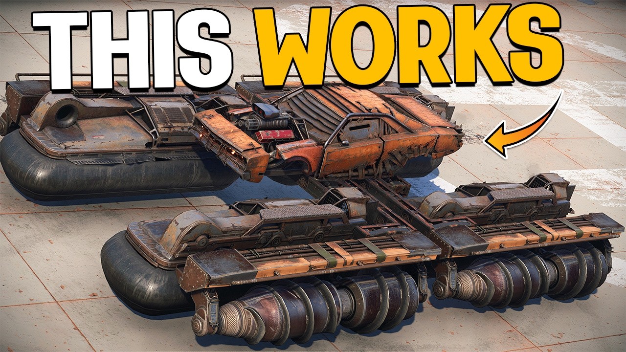 Эта технология Crossout никогда не предназначалась для использования — торпеды MVP с управлением ...