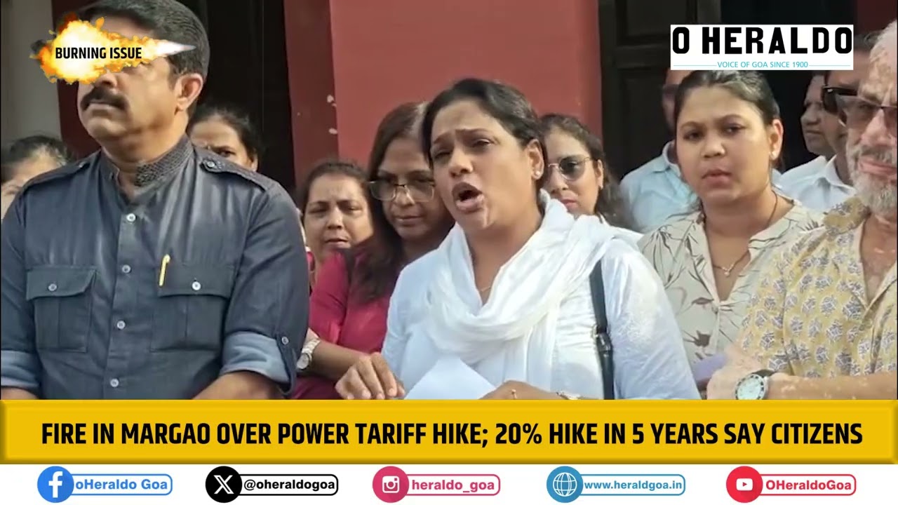 Fire in Margao over Power Tariff Hike; 20% hike in 5 years say citizens