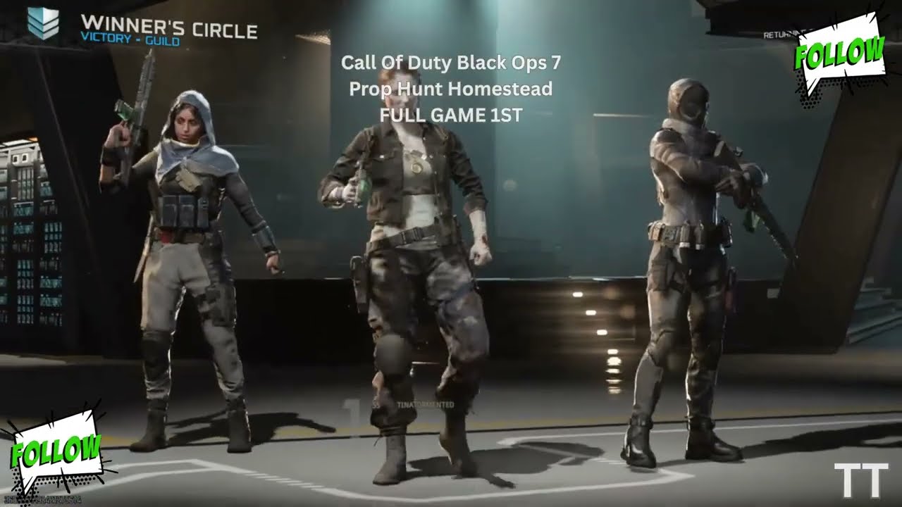 Call Of Duty Black Ops 7 Prop Hunt Homestead FULL GAME 1ST [Tina Tormented] COD BO7 Gameplay