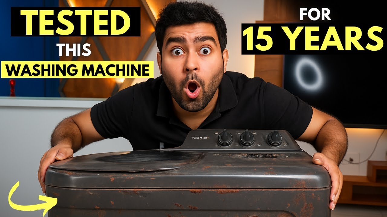 I Tested Whirlpool Semi Automatic Washing Machine for 15 YEARS🔥Best Semi Automatic Washing Machine?