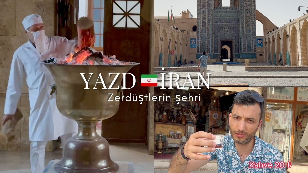 İran , YAZD - Zerdüştlerin şehri, ölülerini gömmeyen ve yakmayan bir topluluk