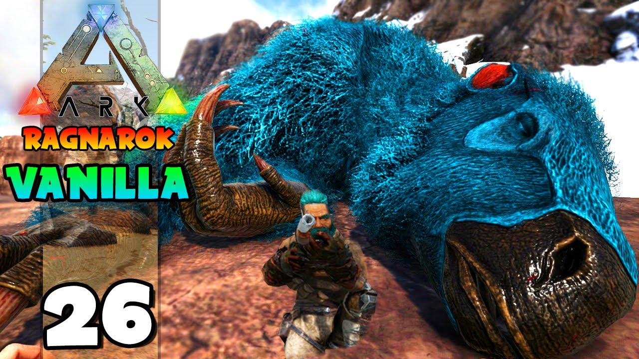 DOMANDO MEGATÉRIOS LINDOS!!! ARK: RAGNAROK (VANILLA) 26