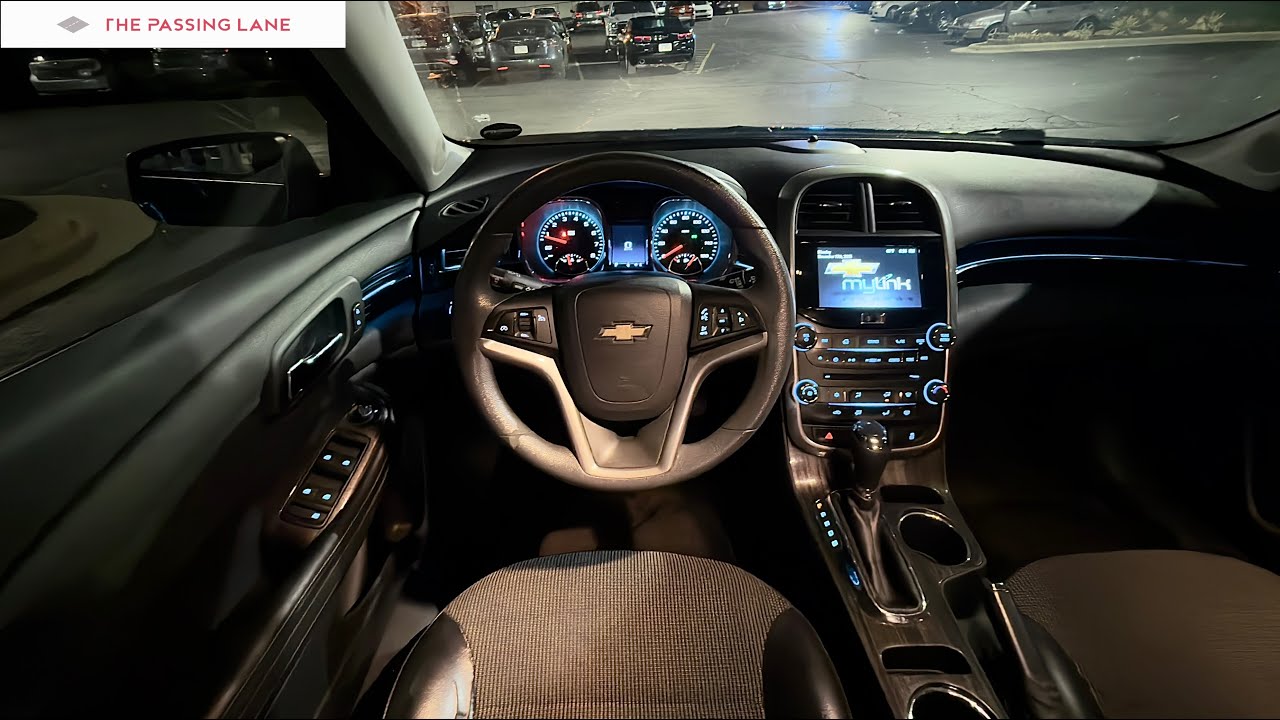 2015 Chevy Malibu LT 2.5L POV Night Drive