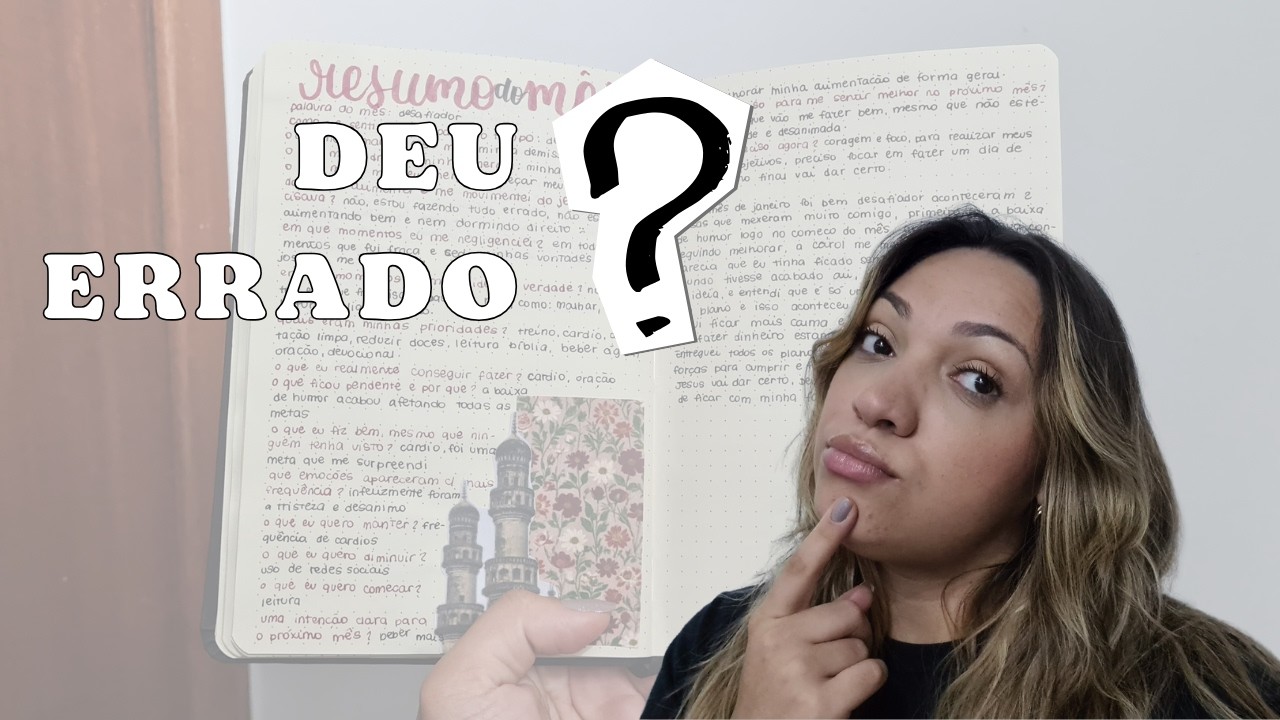 A verdade sobre meu mês de Janeiro (não foi como eu esperava) -  ATUALIZAÇÃO 1º MÊS DO DESAFIO