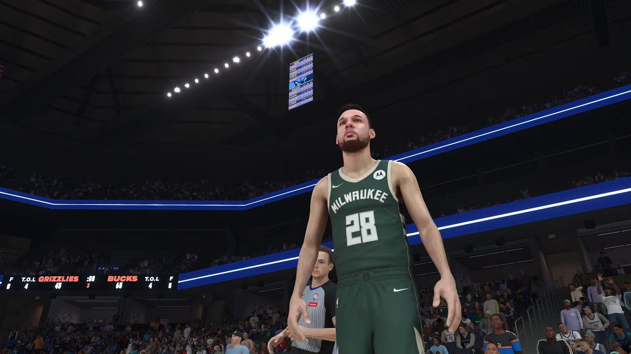 NBA 2K26 - NBA - Career Mode - Bucks @ Grizzlies - PS5 Pro Enhanced Gameplay - No Commentary
