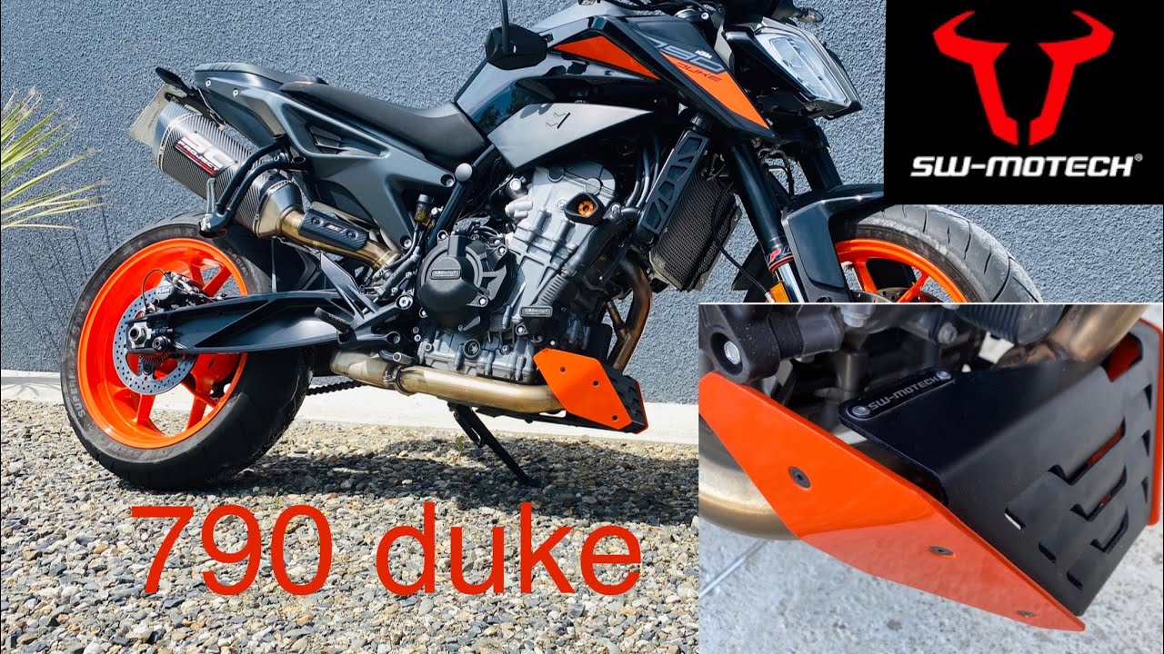 Sabot moteur sw motech ktm 790 duke