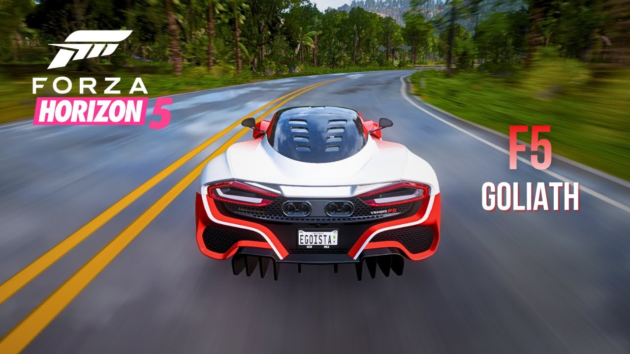 1800HP Hennessey Venom F5 vs The Goliath | Minimal HUD Gameplay - Forza Horizon 5