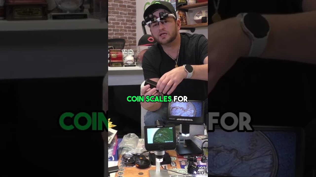 Coin microscopes, Coin Loupes, Handheld Microscopes for Coin Collectors! #microscope