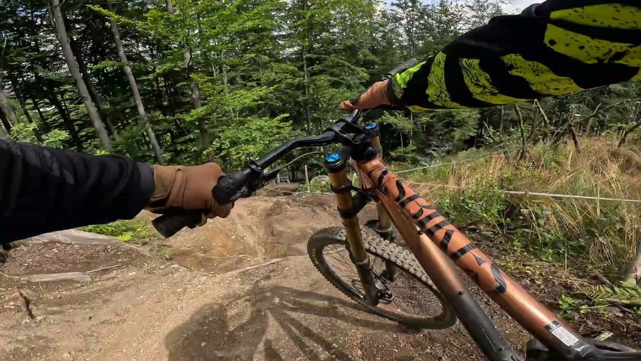The Mother besucht Part 1. Black Line und Downhill im Bikepark Winterberg