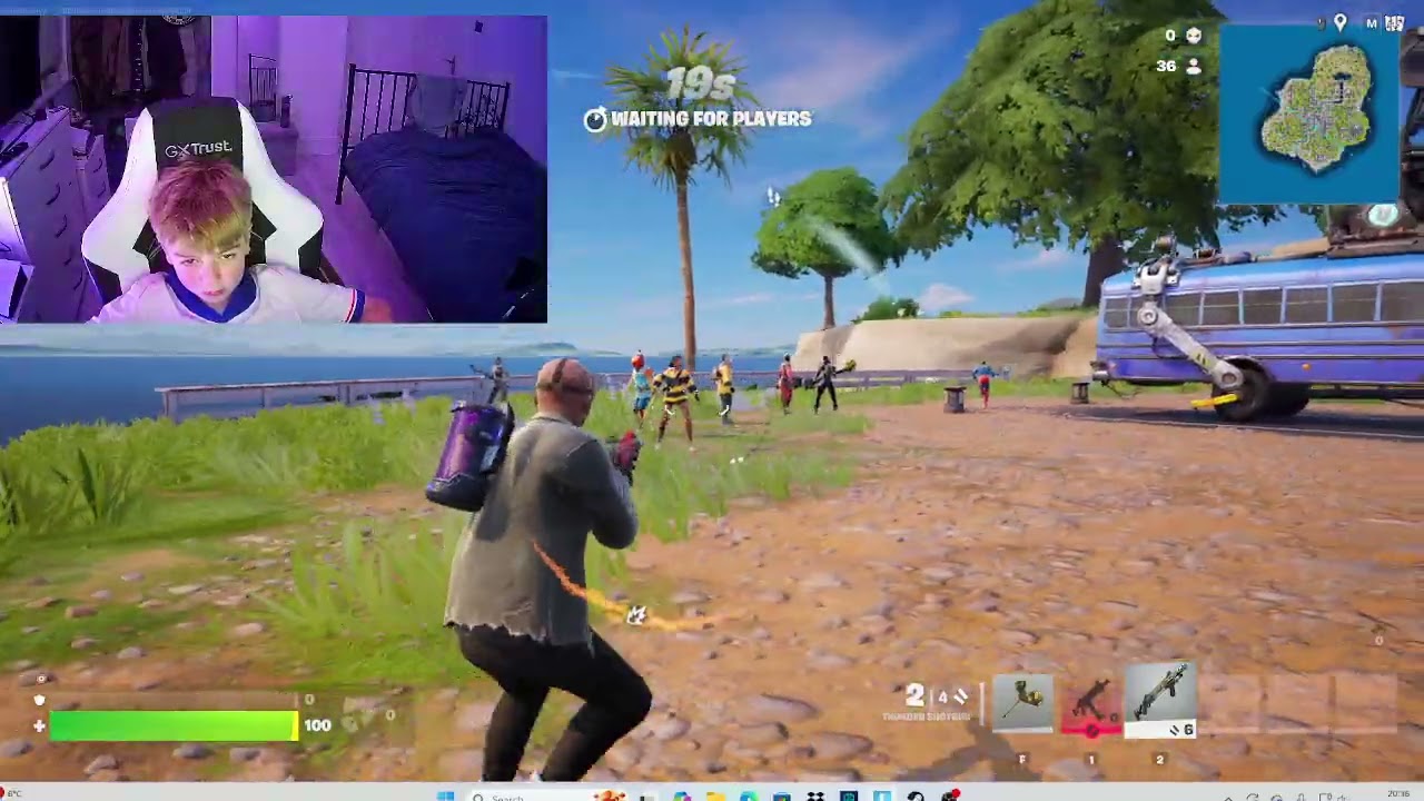 learning keyboard and mouse on fortnite