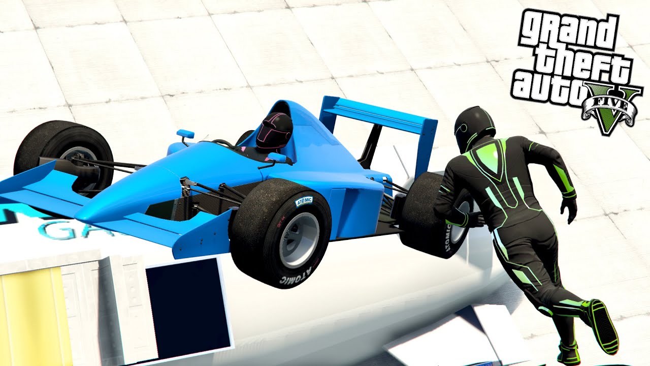 BIEGACZE VS SUPER SAMOCHODY F1 GTA 5 Online Hogaty i EKIPA 