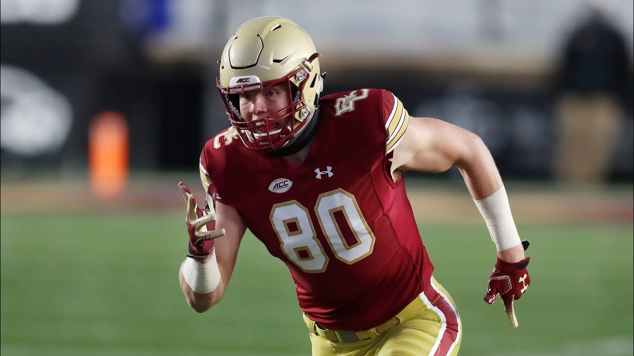 Hunter Long || Boston College Tight End || 2020 Highlights