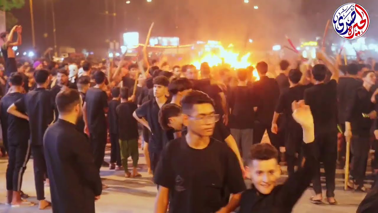 موكب انصار الحسين مشعل اهالي الحيرة