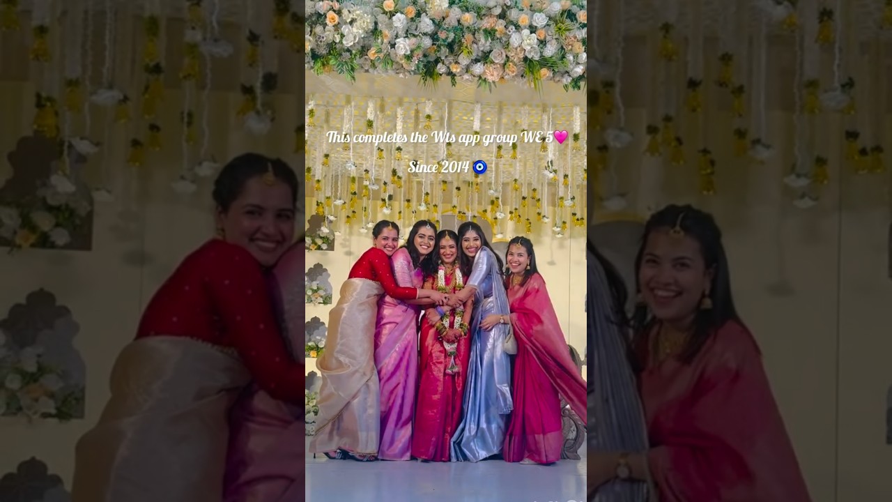 Surprising on Besties Wedding 😍🤩- credits @rai_krithikaa #weddingshorts #southindianwedding