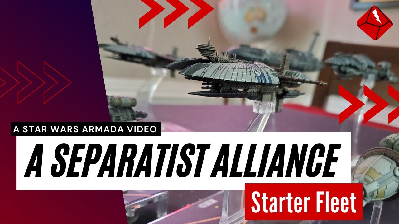 Star Wars Armada Fleet Build: Separatist Starter