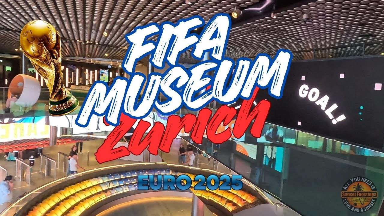 FIFA Museum Zurich Tour and UEFA Euro 2025 Semi Final Experience | Switzerland Football Travel Vlog