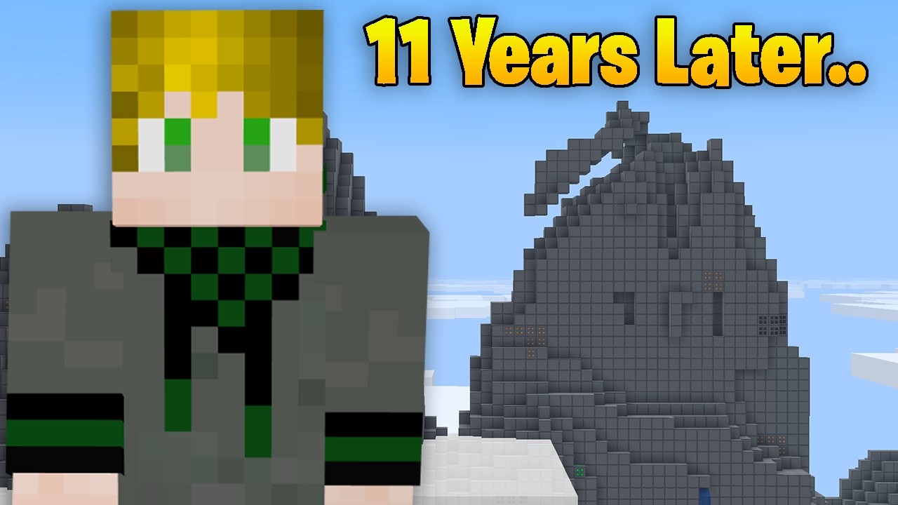 I Finally Beat My 11 Year Old Minecraft World!