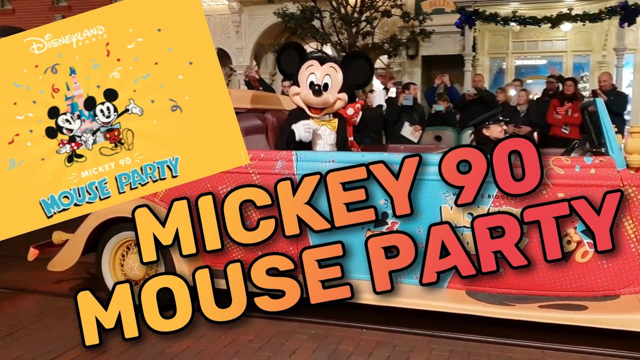 DISNEYLAND PARIS - MICKEY 90 MOUSE PARTY